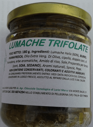 Lumache Trifolate in Vasetto